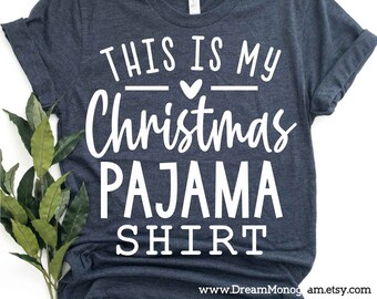 Download Christmas Pajama Svg Etsy