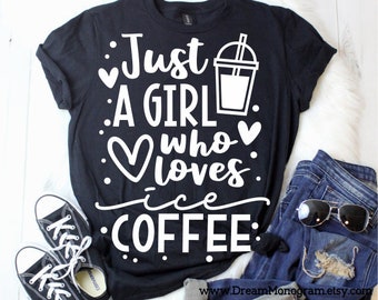 Download Iced Coffee Svg Etsy