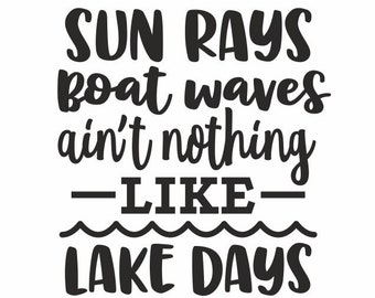 Lake Svg Etsy