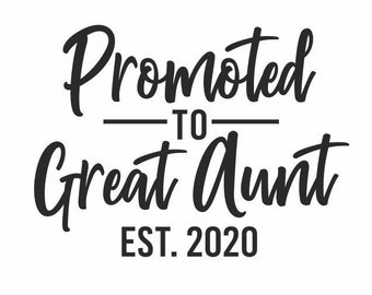 Only The Best Aunties Get Promoted to Great Auntie-Funny Aunt gifts,Au -  NinthAvenue - Europe