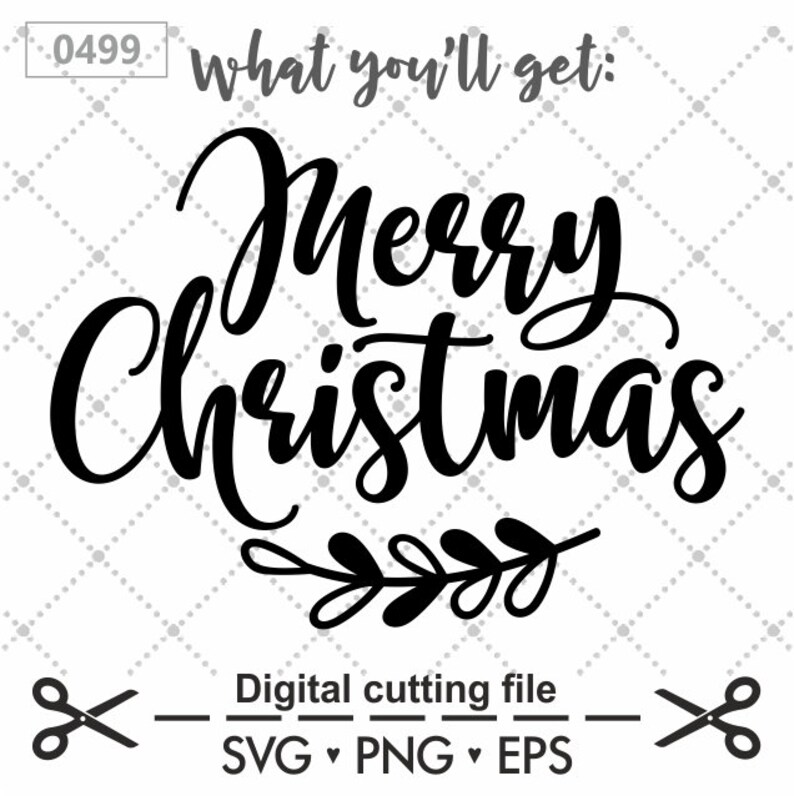 Merry Christmas Y'all Svg Christmas Svg Holiday Svg  Etsy