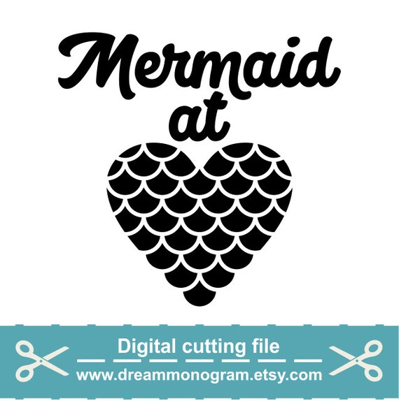 Free Free 195 Mermaid At Heart Svg Free SVG PNG EPS DXF File