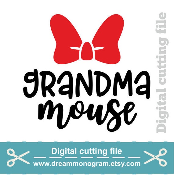 Download Grandma mouse Svg Mimi Svg Grandma Svg Mouse Svg Nana Svg ...