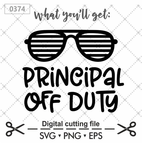 Free Free 235 Principal Off Duty Svg SVG PNG EPS DXF File