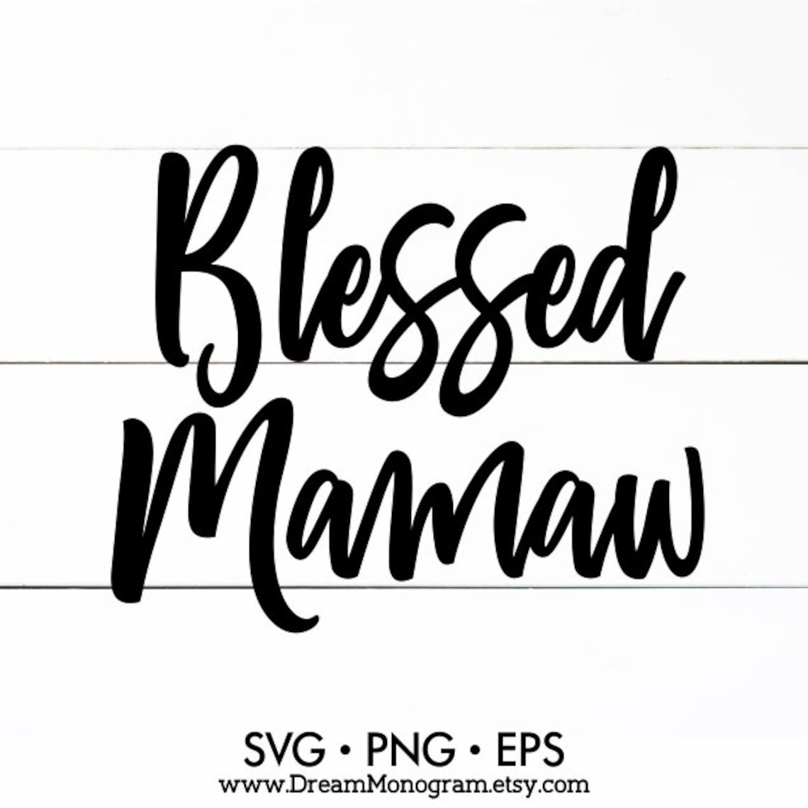 Blessed Mamaw Svg Mawmaw Grandma Mimi Nana life Granny  Etsy