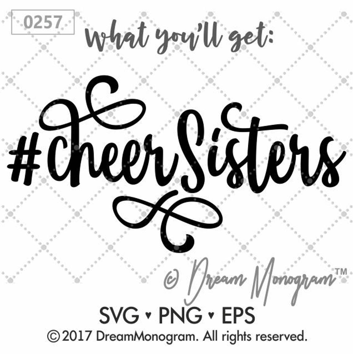 Cheer Sister Svg / Cheer Svg / Hashtag Svg / Cheer Mom Svg / | Etsy