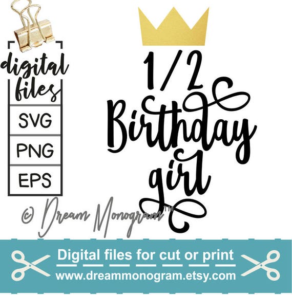 Download Birthday Girl Svg Birthday Svg Birthday Princess Svg Etsy