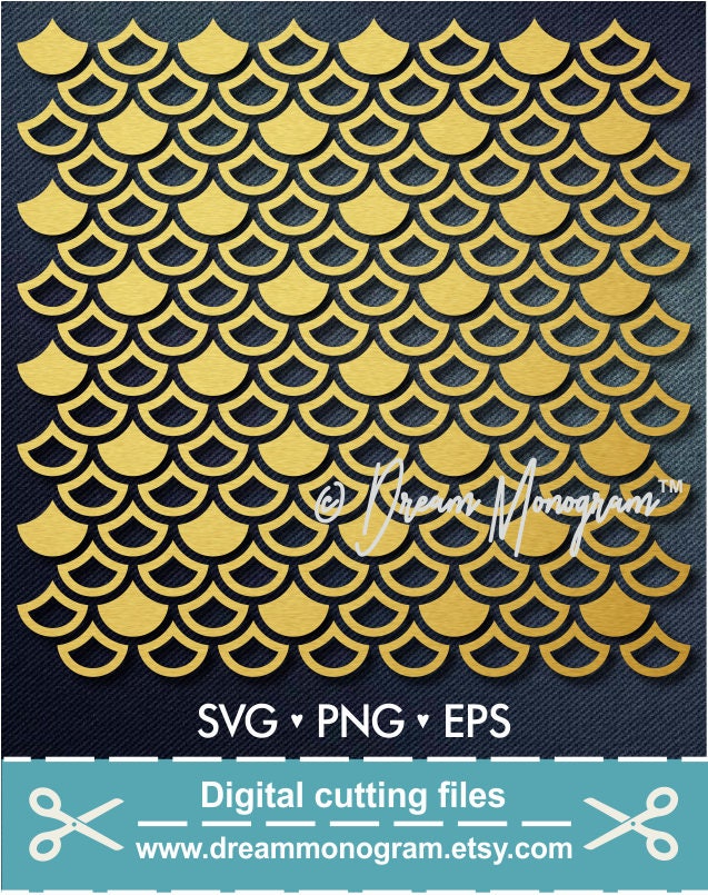 Free Free 165 Pattern Mermaid Scales Svg SVG PNG EPS DXF File