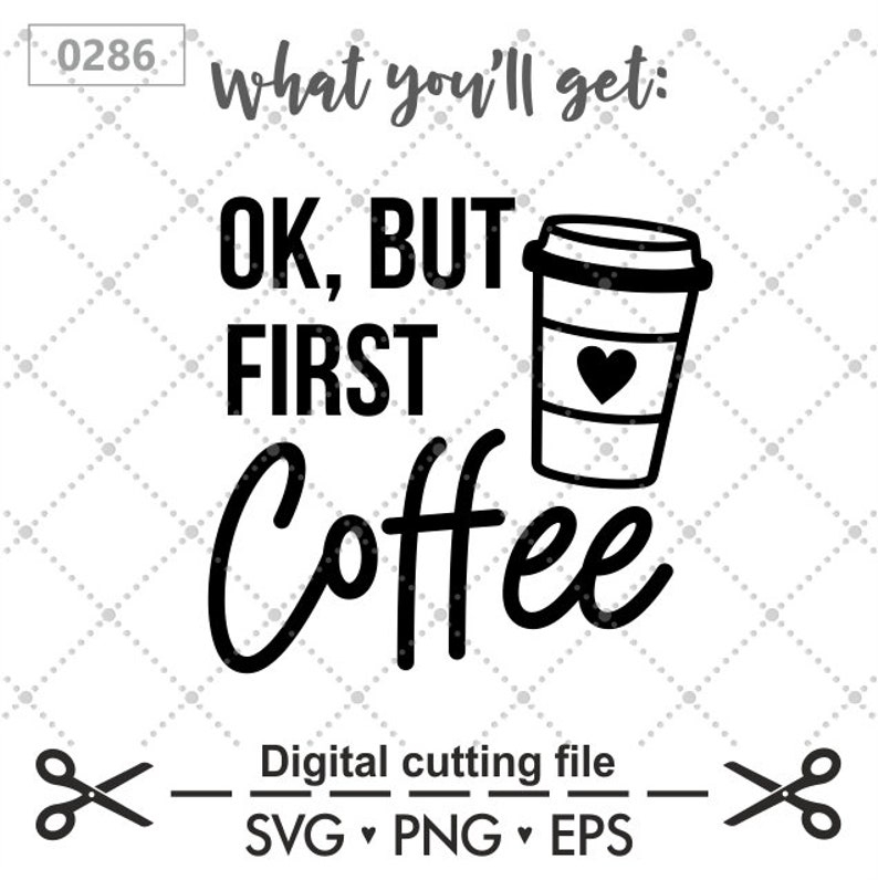 Download But first coffee svg Coffee svg Caffeine Queen svg Coffee | Etsy