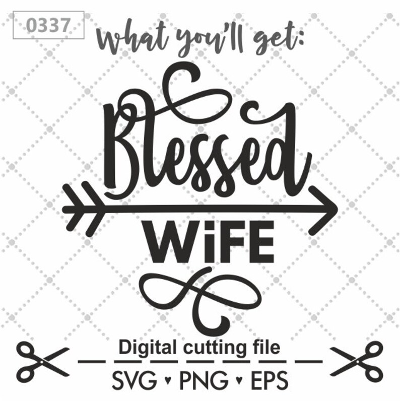 Download Blessed wife Svg Wife Svg Wife life Svg Blessed Svg | Etsy
