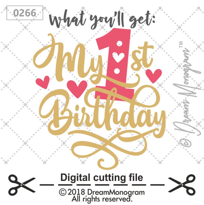 Download Mi primer cumpleaños Svg uno cumpleaños del bebé 1er | Etsy