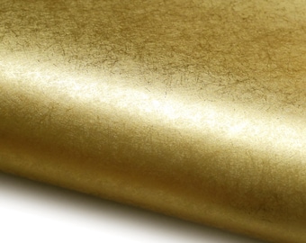 Japanese Paper Midare Gold. Metallic Paper