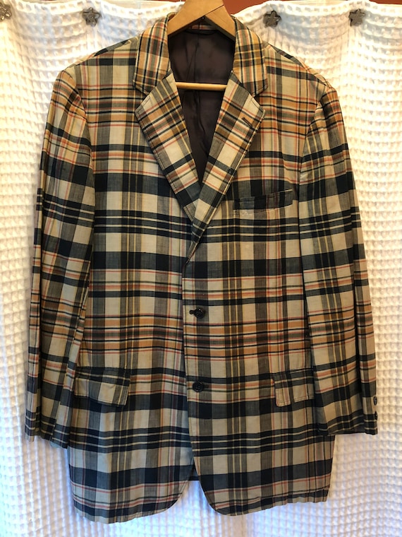 Vintage Brooks Brothers Madras jacket