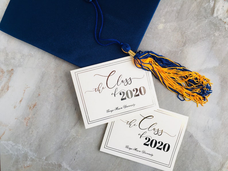 Traditional Graduation Announcement Graduation Invites Etsy