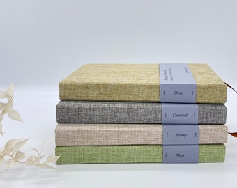 Notebook: Linen Hardback Journal