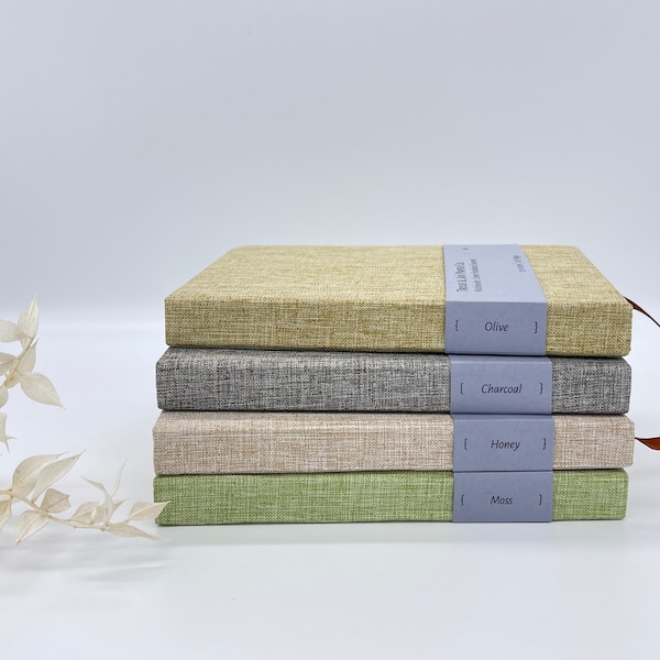 Notebook: Linen Hardback Journal