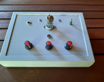 Receptor de radio regenerativo de onda corta de alto rendimiento, de 5-30 MHz, de un solo tubo 6AK5, fabricado a mano
