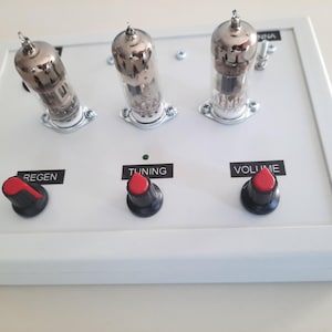 A High Performance Three Tube Regenerative Short Wave Radio Crystal Clear