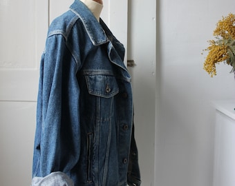 Vintage oversized denim jacket