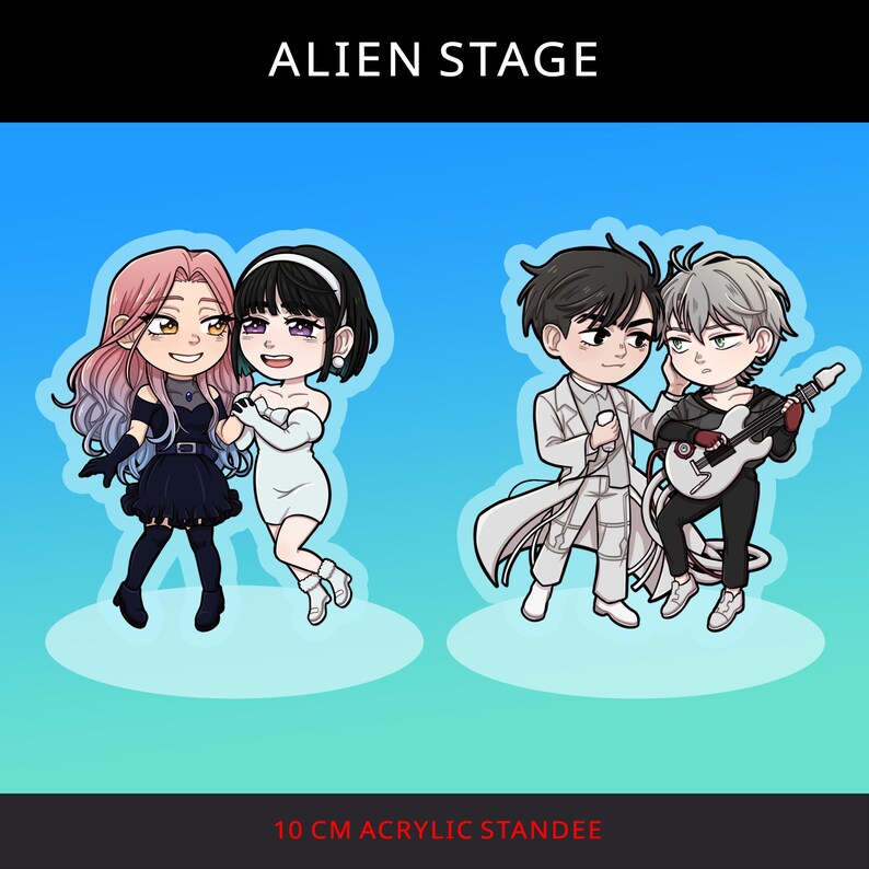 Alien Stage Mizisua Ivantill Acryl-aufsteller ALNST Mizi Sua Ivan Till ...