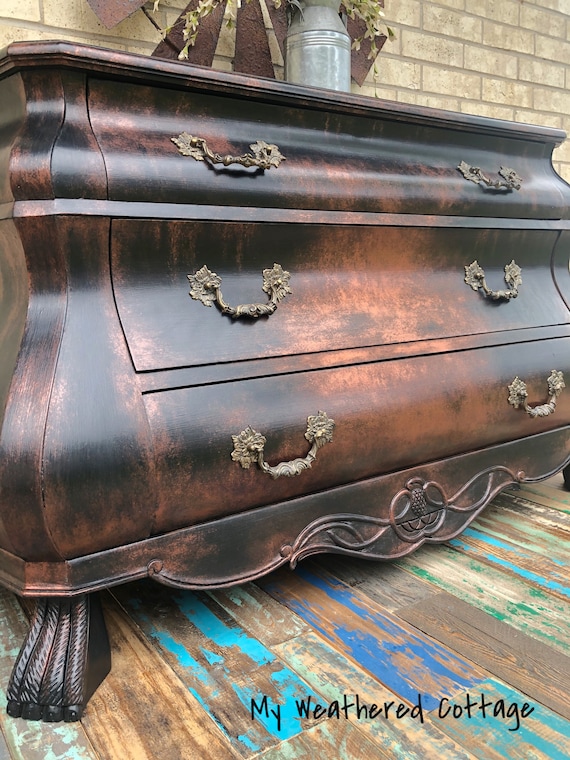 Rustic Repurposed Painted Furniture Farmhouse Upcycled CUSTOM Etsy