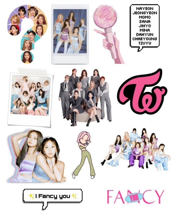 twice stickers etsy