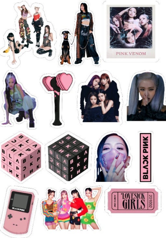 Blackpink Sticker Pack waterproof Etsy