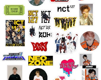 nct stickers etsy