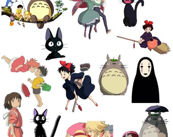 ghibli stickers etsy