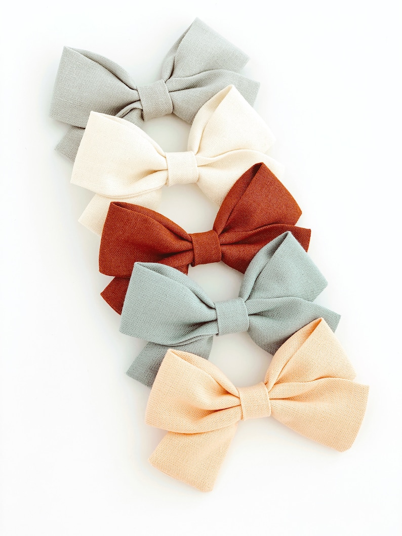Baby Fall Headbands Nylon Headband Little Girl Bows BW Gingham Set Baby Headbands Cotton Bows Fabric Bows Petite Sailor Baby Bows