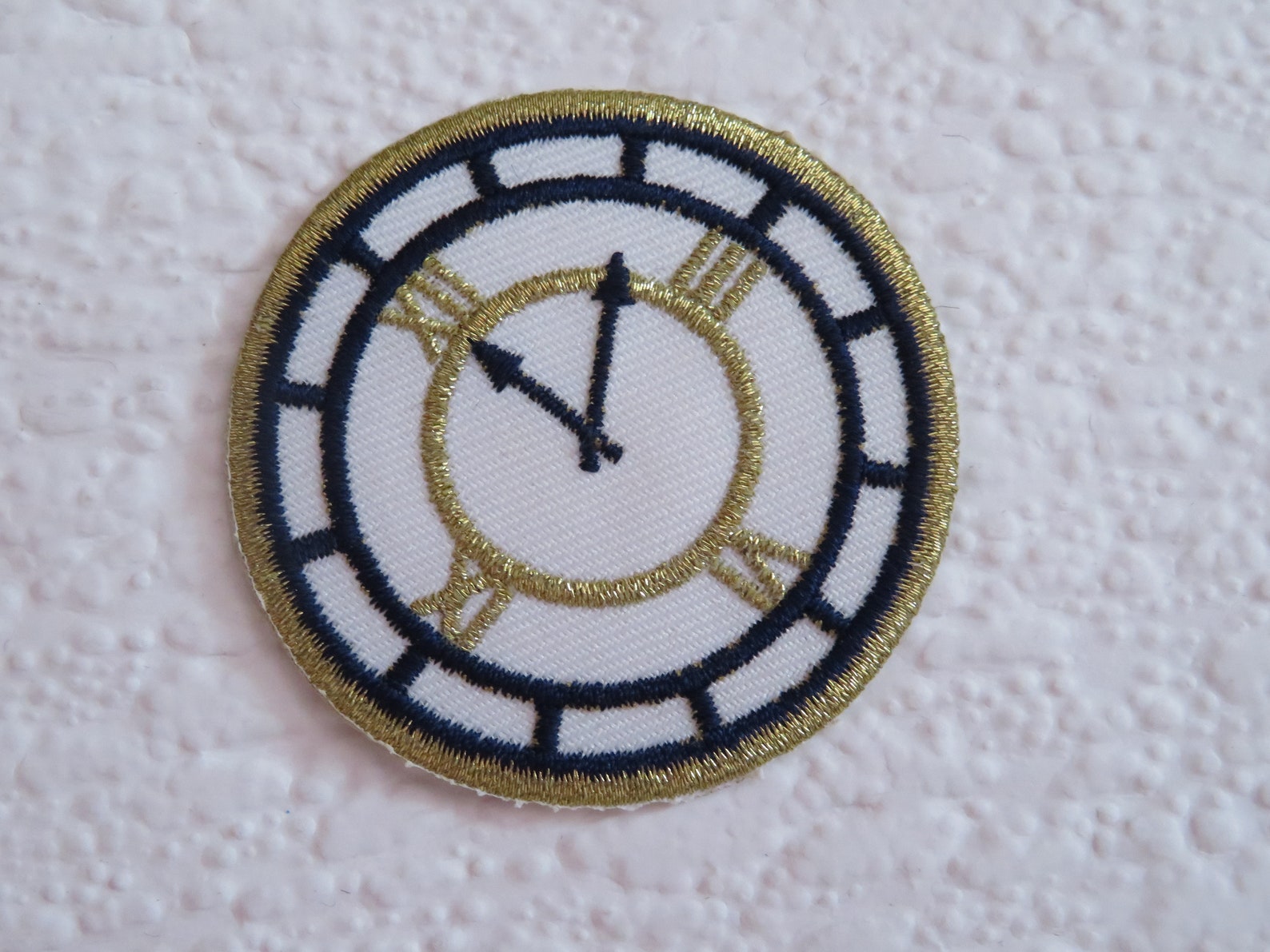 Watch ironon patch diy embroidery watch embroidered  etsy Watch ironon patch diy embroidery watch embroidered  etsy