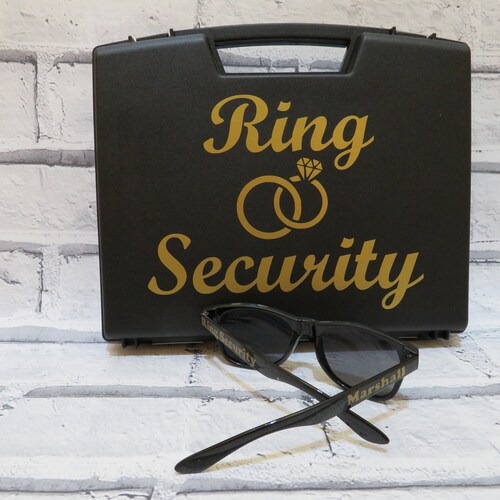 Ring Security Box With FREE Sunglasses Ring Holder Inside Etsy