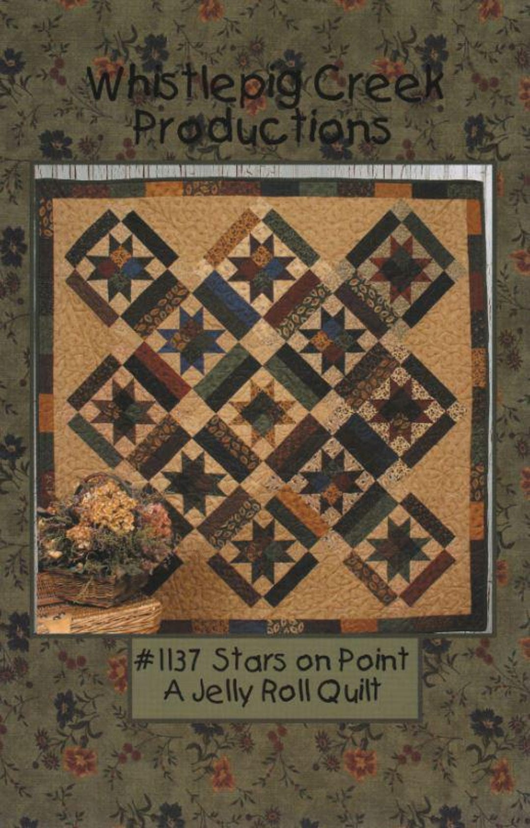Stars on Point Pattern by Whistlepig Creek Productions - Etsy