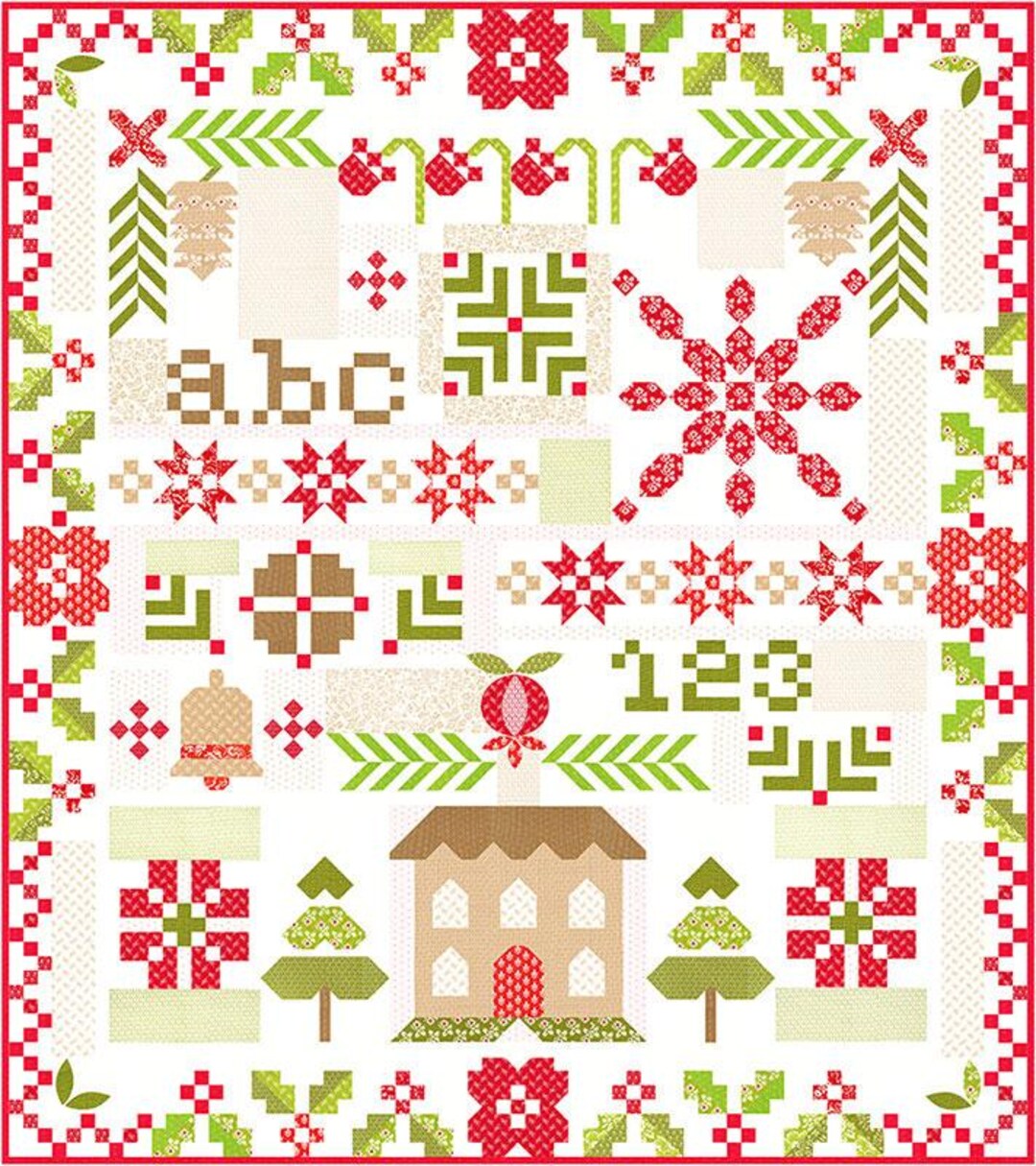 Twas the Night Before Christmas BOM Pattern by Joanna Figueroa of Fig ...