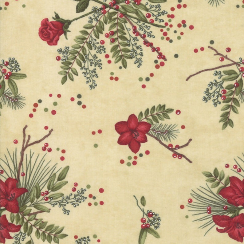 Winter Manor 'tis the Season Quilt Kit With Fabric by Etsy