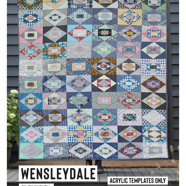 Wensleydale Acrylic Templates by Jen Kingwell Designs