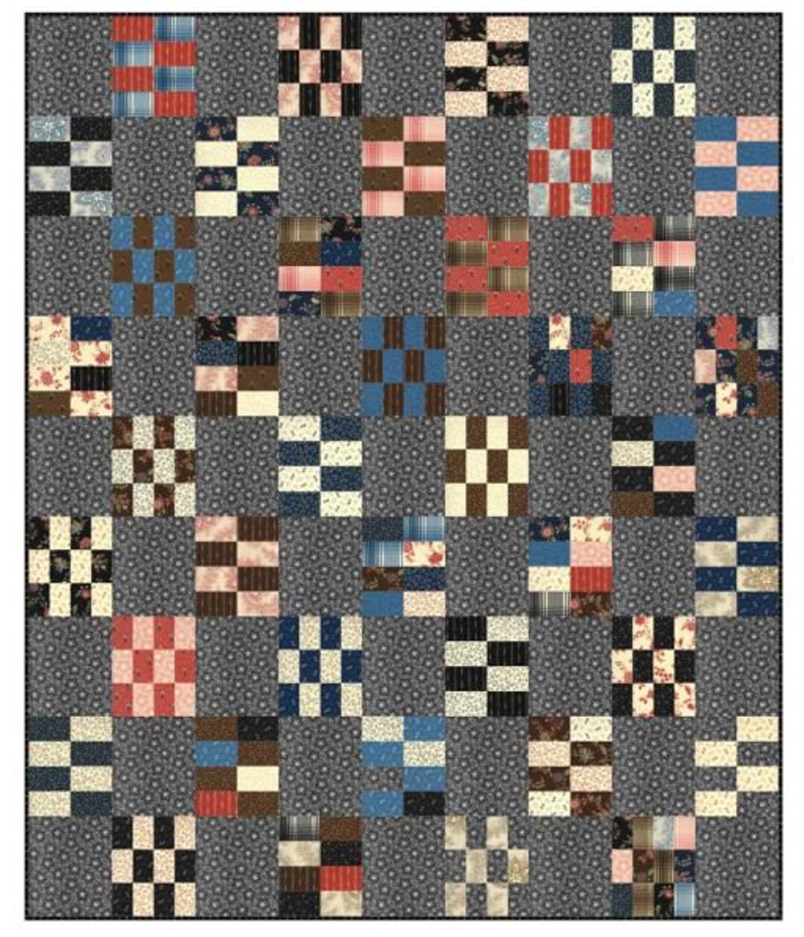 Elinores Endeavor Making Do Quilt Kit by Betsy Chutchian for Moda Etsy