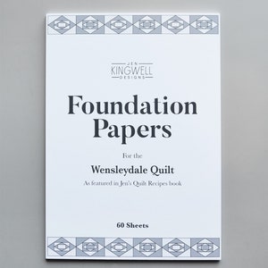 Wensleydale Foundation Papers From Jen Kingwell Designs