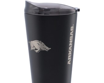 Arkansas Razorbacks 16 oz Stainless Steel Coffee Mug with handle Arkansas Razorbacks 16 oz Stainless Steel Coffee Mug with handle