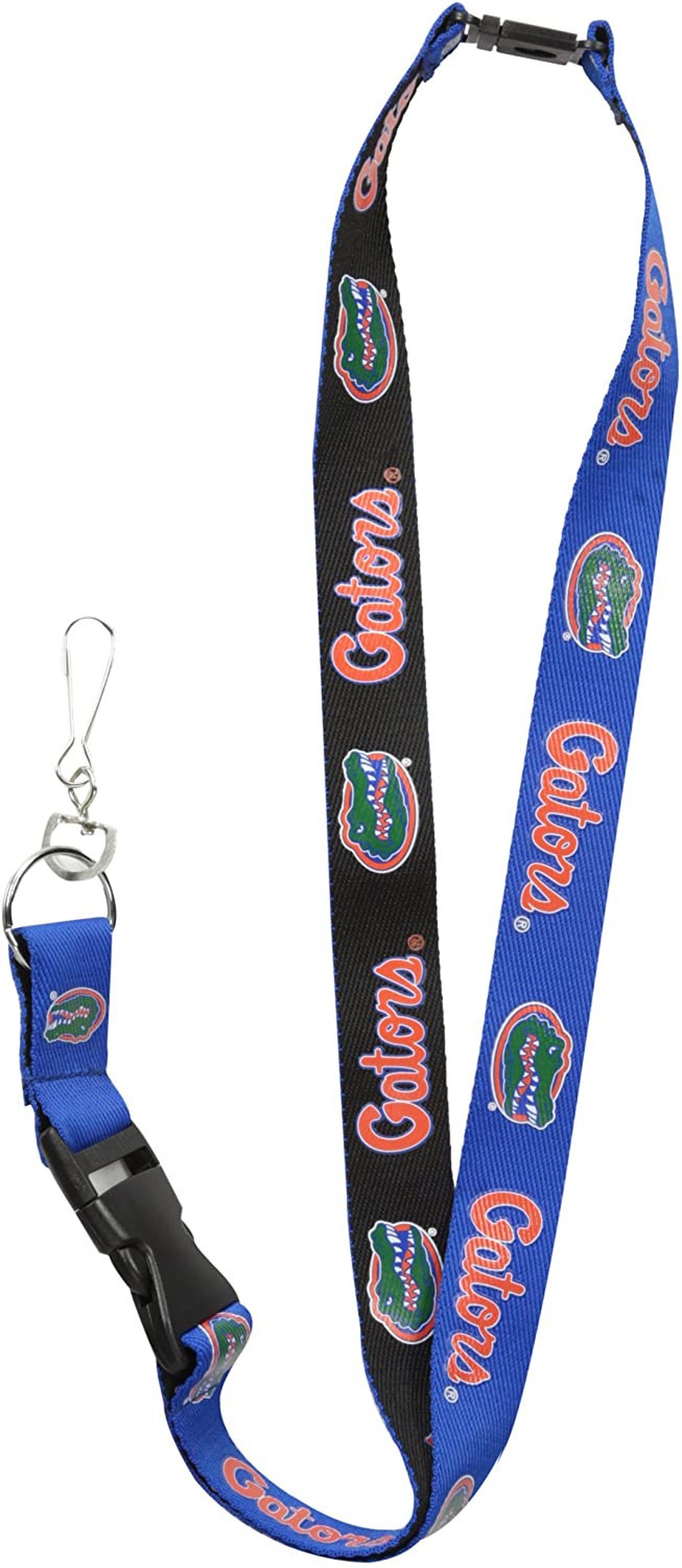Florida Gators Two Tone Lanyard Keychains Free Shipping Etsy