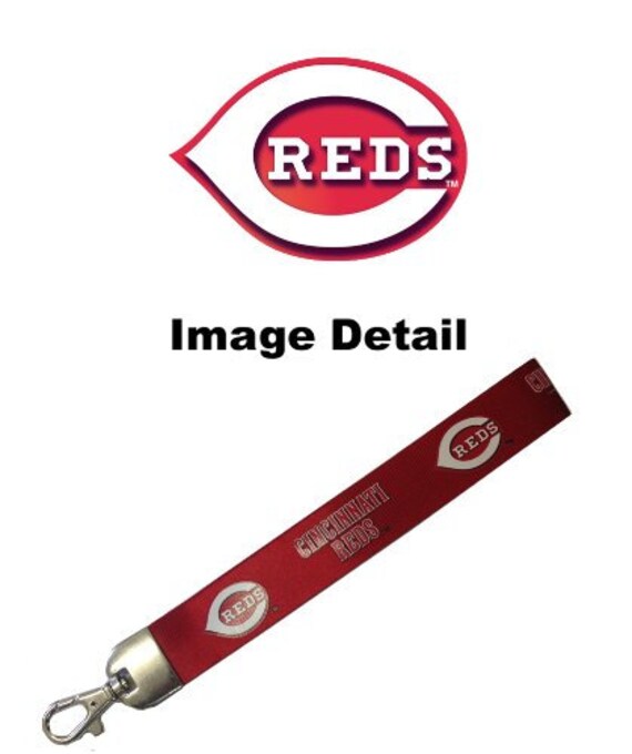 Cincinnati Reds Wristlet Keychains Keyrings Etsy