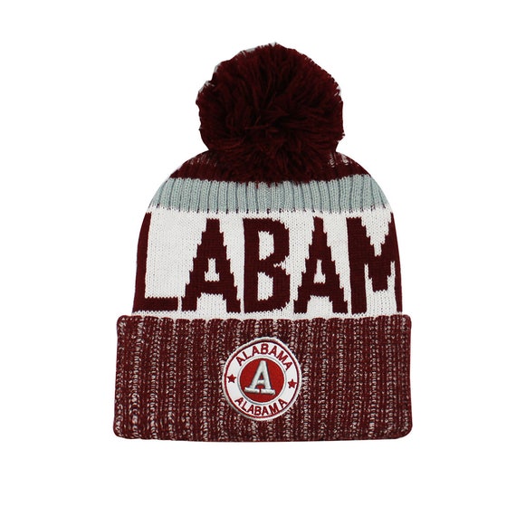 Alabama Football Embroidered Pom Pom | Etsy