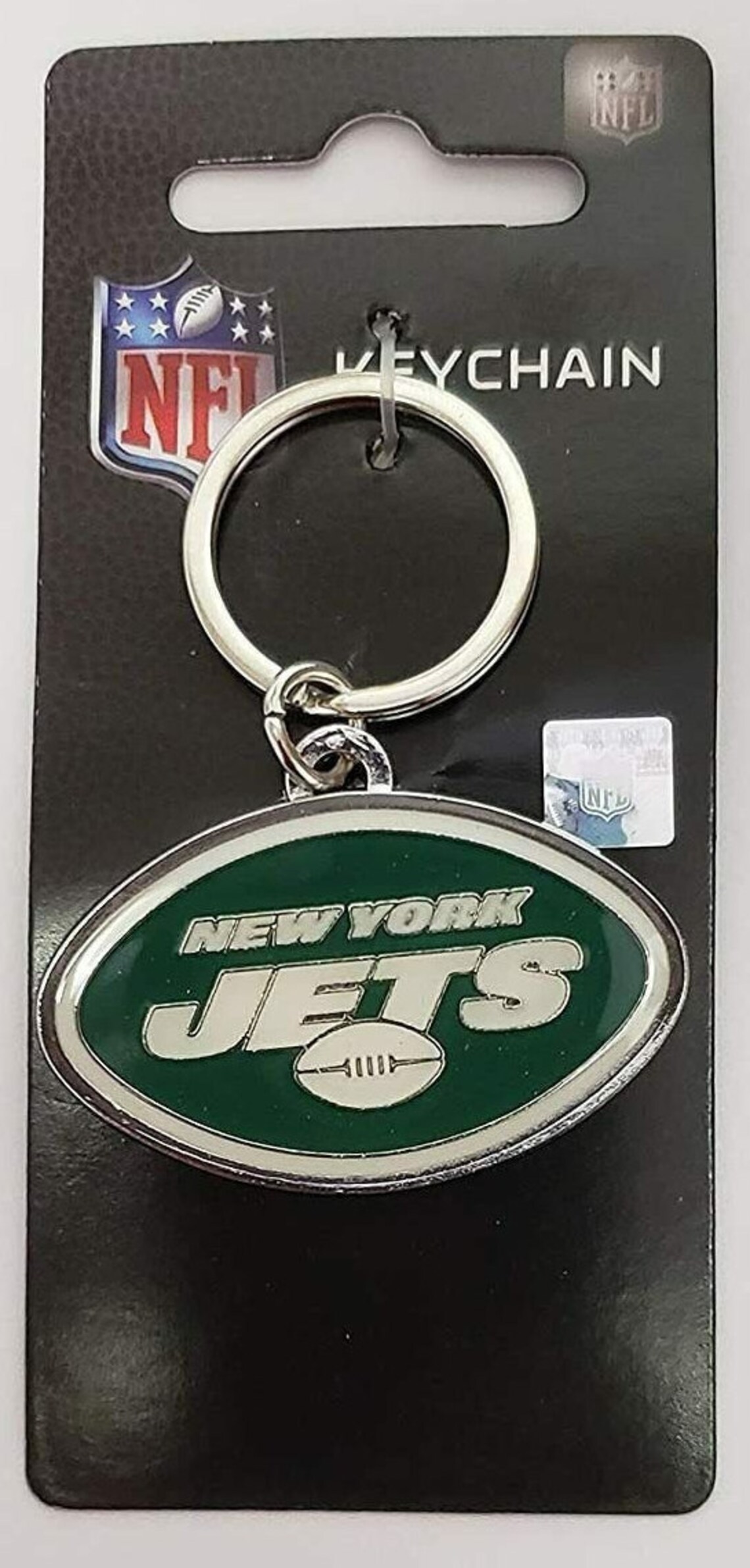 New York Jets Heavyweight Metal Keychain Keyrings Etsy
