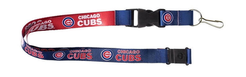 Pick A Design Chicago Cubs Lanyard Keychains New Free Shipping
