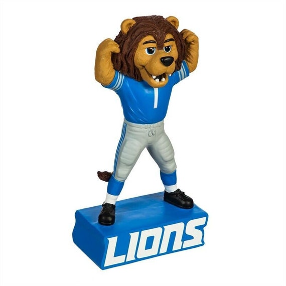 Detroit Lions Mascot Statue Hand Painted Free Shipping | Etsy