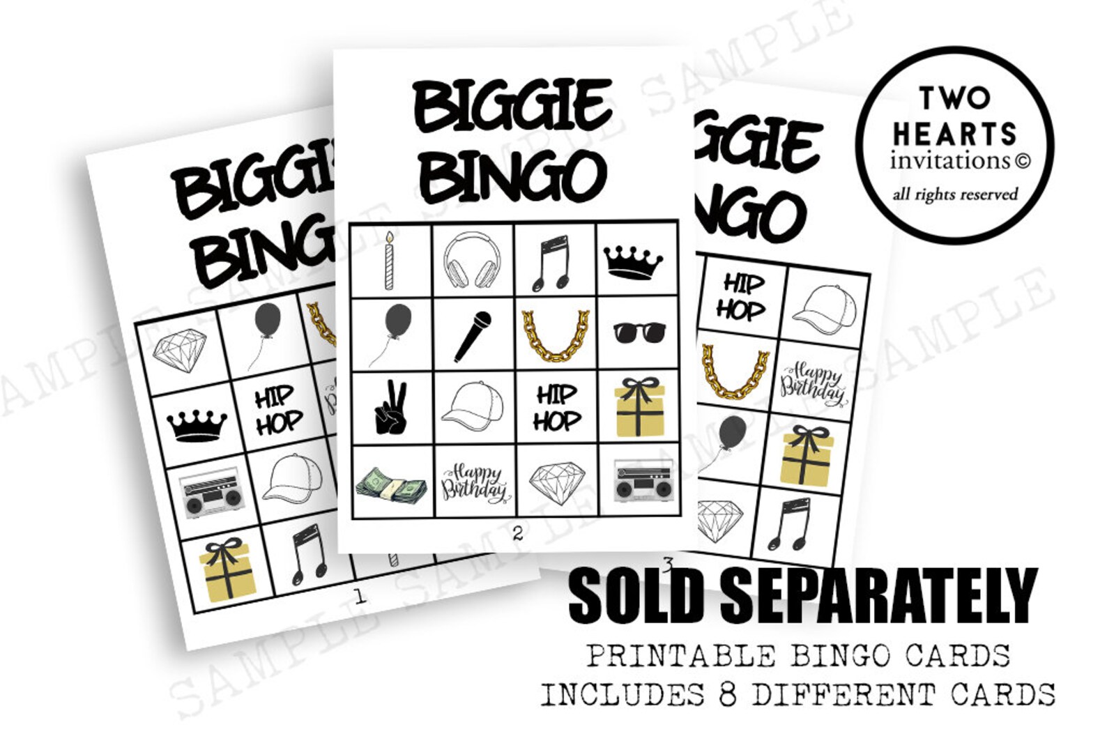 Biggie Smalls Notorious Birthday Signs 8x10 and 5x7 Digital Etsy