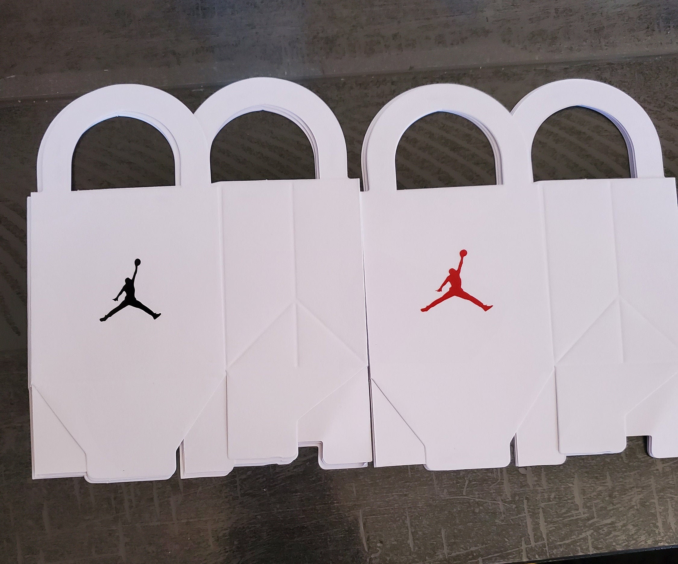 8pc Air Jordan Favor Boxes Etsy