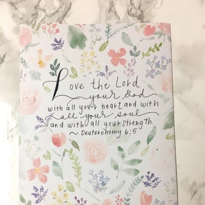 5x7 Bible Verse Imprimer #3