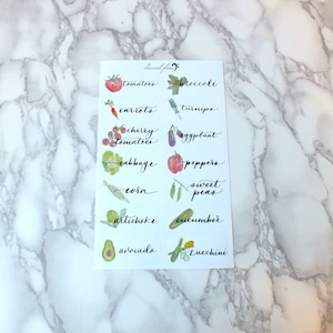 Stickers jardin potager #1