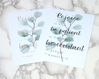 5x7 Bible Verse Print #12